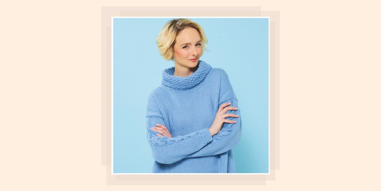 oversized sweatshirt knitting pattern