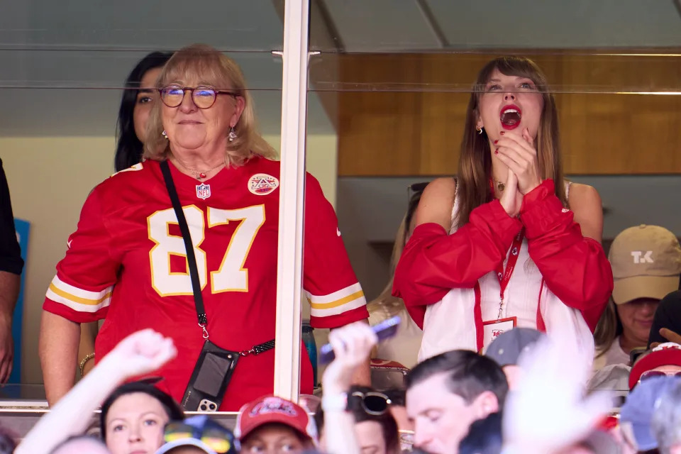 Donna Kelce and Taylor Swift