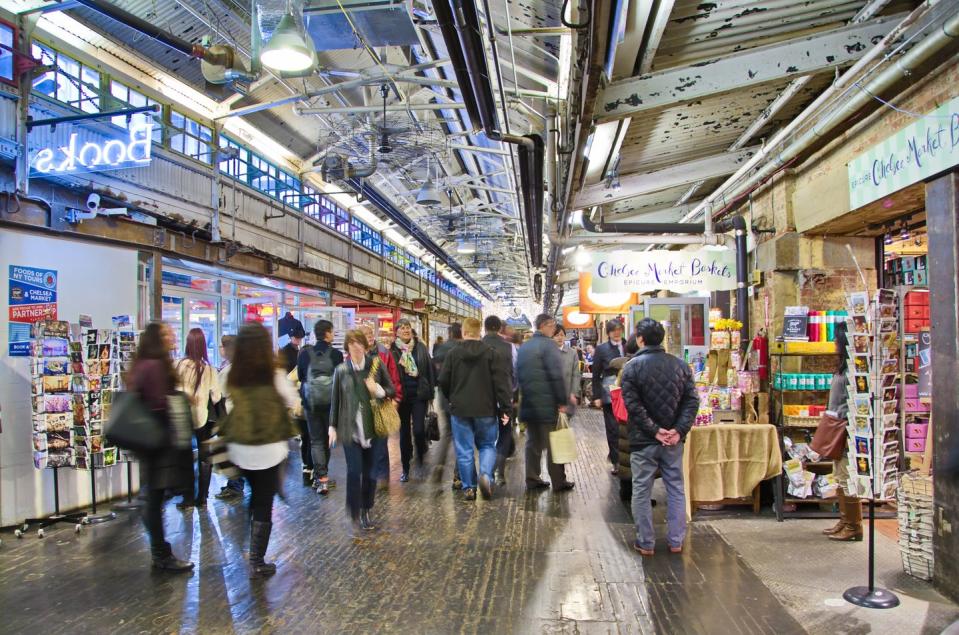 Go on a culinary tour of Chelsea Market.