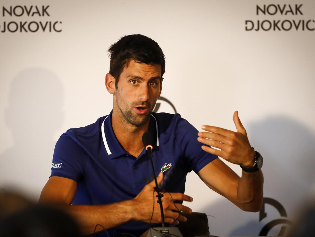 Djokovic is looking forward to playing without pressure next season: Getty