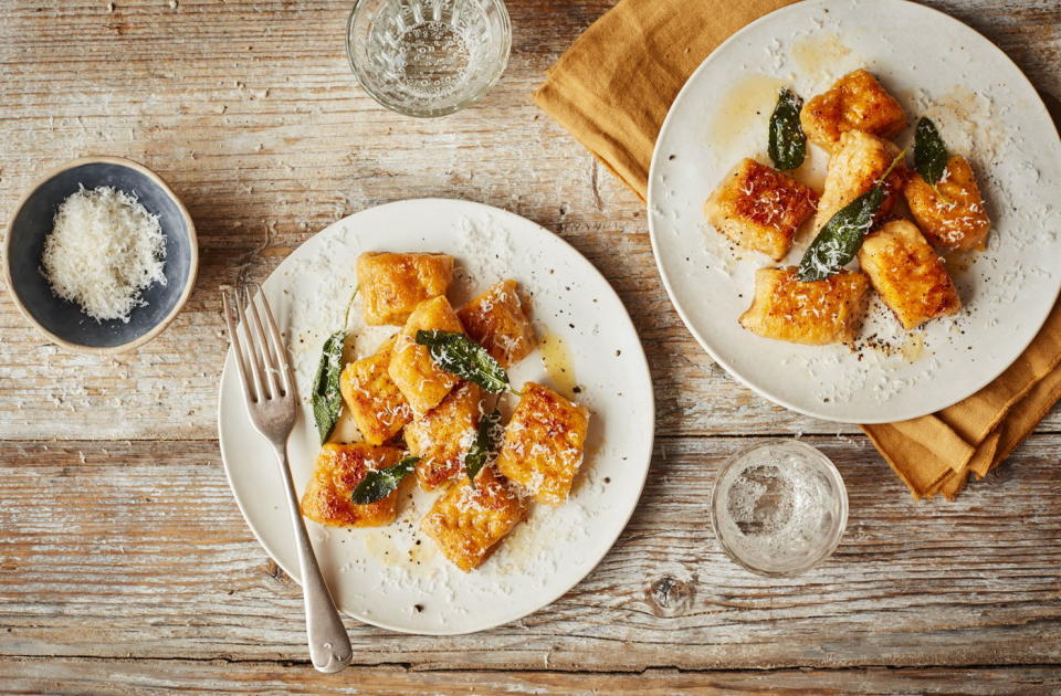 There are hundreds of pumpkin recipes available, this pumpkin gnocchi being our favourite. [Photo: Tesco]