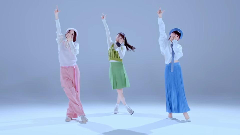 Perfume的〈角落Disco〉可愛又輕快。（圖／翻攝自Perfume YouTube）