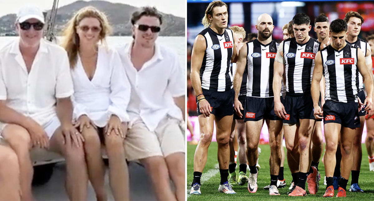 AFL news: Collingwood football boss' departure confirmed after backlash  over holiday photos with family - Yahoo Sport