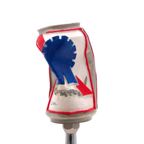 American Shifter Crushed Beer Can Shift Knob