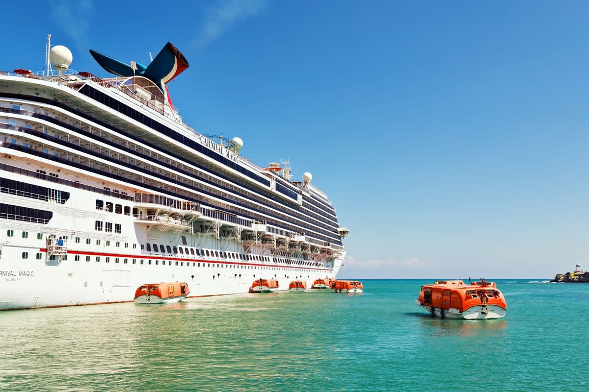 Carnival Magic docked off the Dominican Republic  (Getty Images)