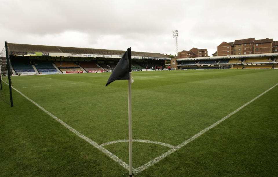 Das Roots Hall Stadium von Fünfligist Southend United. Hier wurde eine der Tribünen nach einer Serienmörderin benannt. ( Bild: Action Images / Frances Leader).