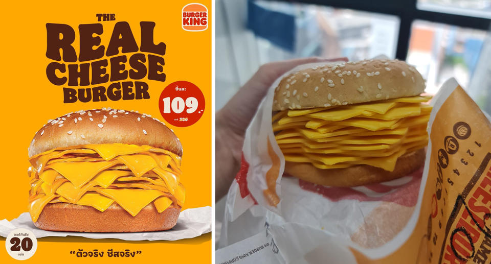 Burger King's Real Cheese Burger