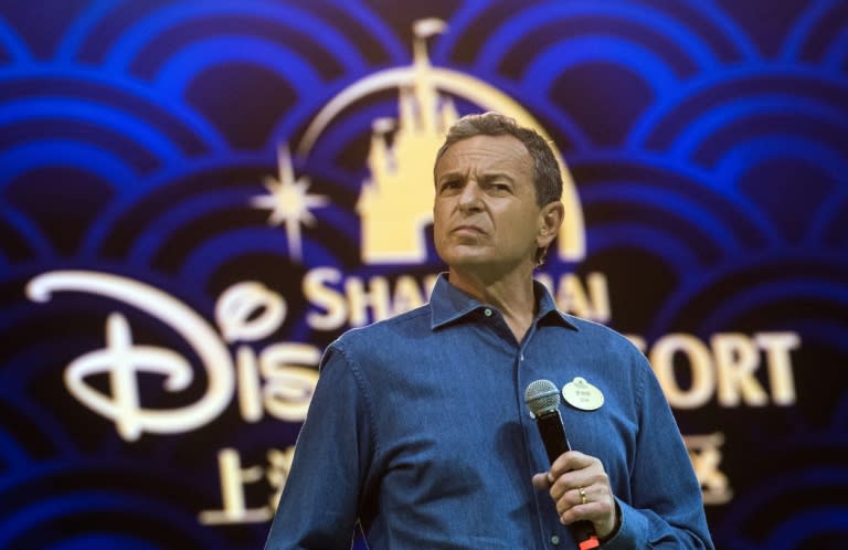 Chairman and CEO of Walt Disney Bob Iger holds a press conference at Shanghai Disney Resort in Shanghai on June 15, 2016