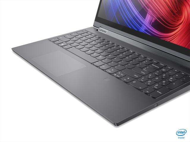 Lux Leather-Covered Laptops : Lenovo Yoga 9