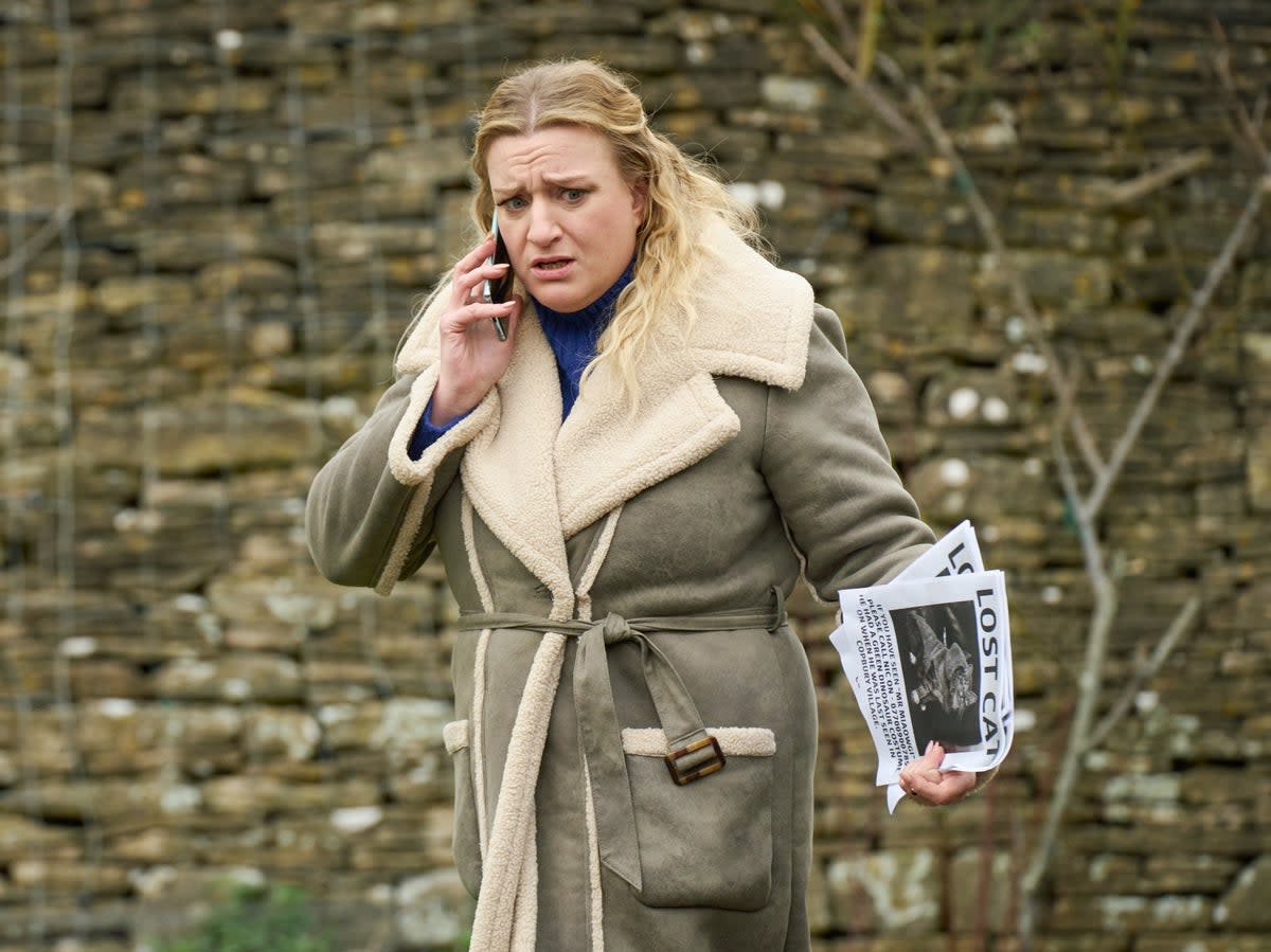 Daisy May Cooper in the BBC series ‘Am I Being Unreasonable?’ (Boffola Pictures/Simon Ridgway)