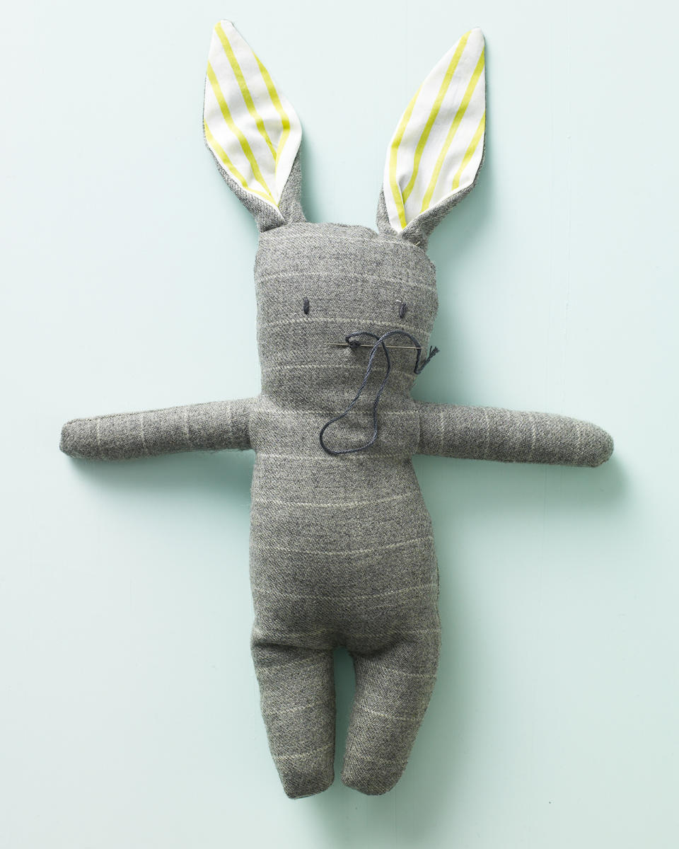 Stuffed Menswear Bunny