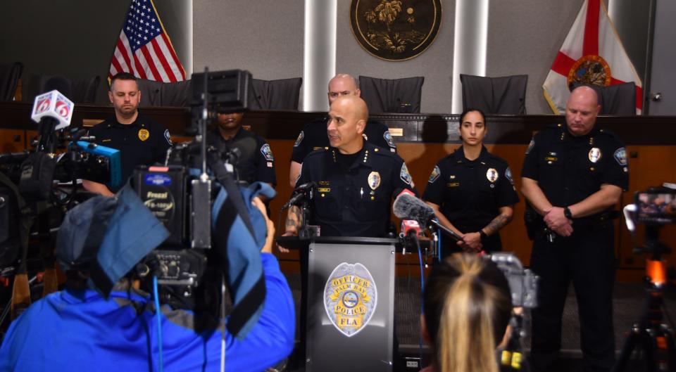 Palm Bay Police Chief Mariano Augello.