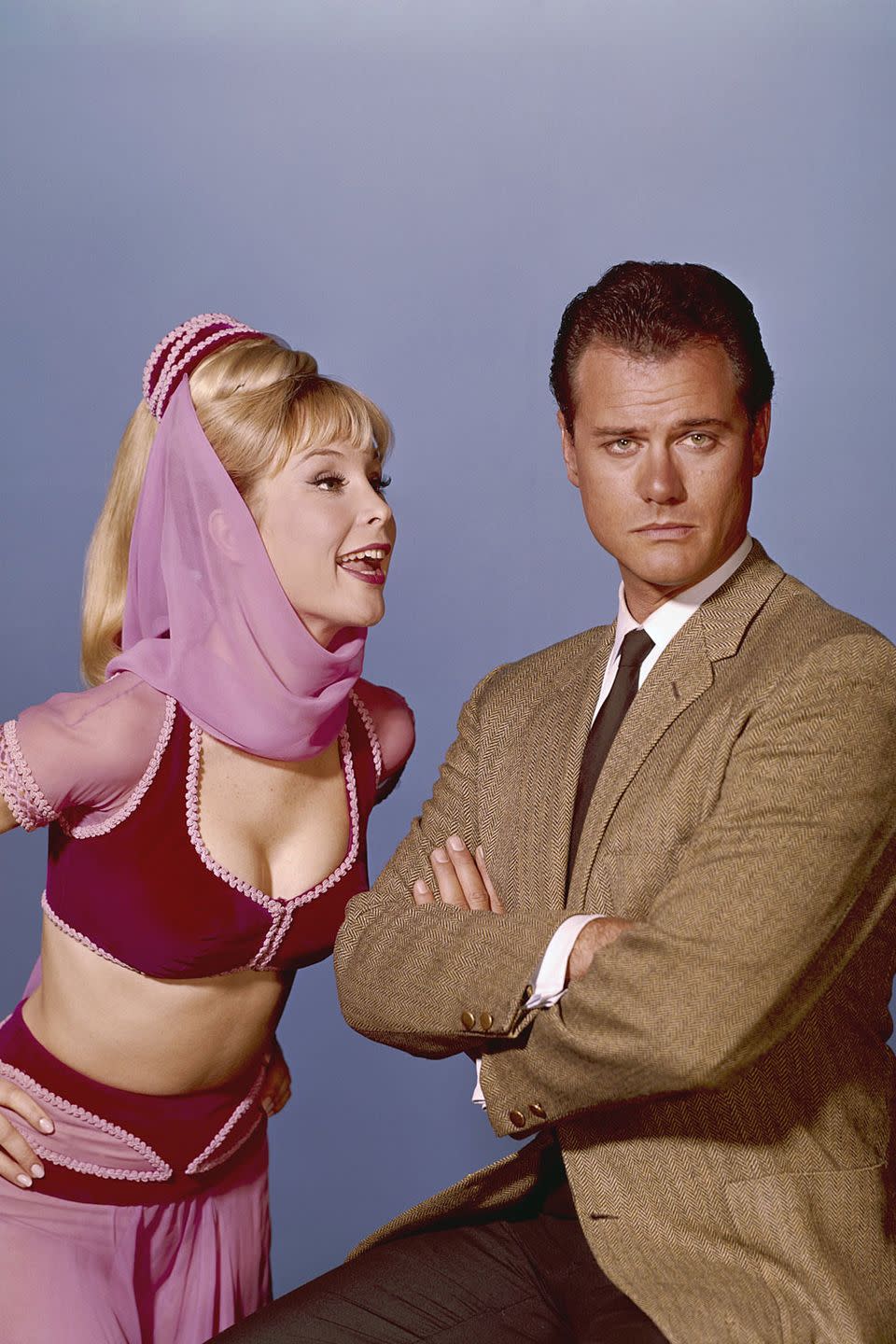 Jeannie and Major Nelson (‘I Dream of Jeannie’)