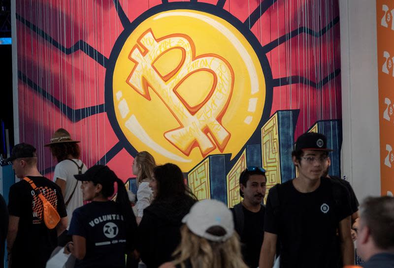 Asistentes a la conferencia de Bitcoin en Miami