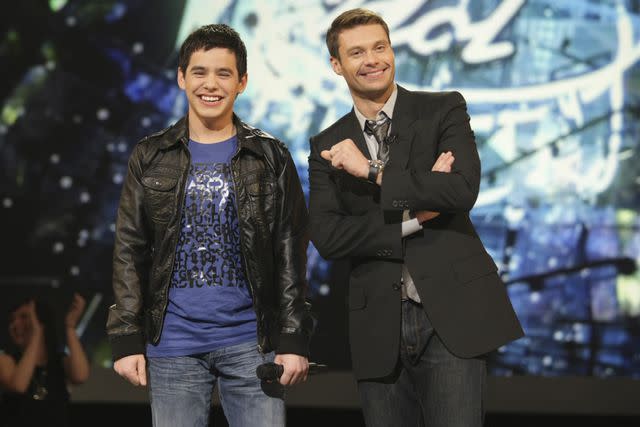 Frank Micelotta/Getty Images David Archuleta and Ryan Seacrest in 2008