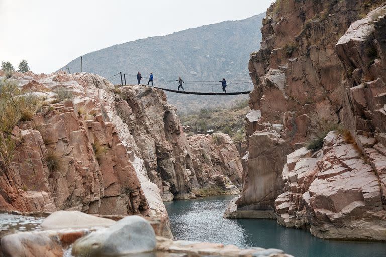 Las Termas de Cacheuta, en el departamento de Luján de Cuyo, uno de los grandes atractivos de Mendoza