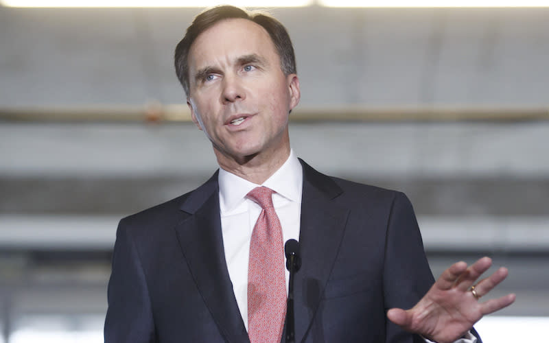 Bill Morneau. Photo from Getty Images.