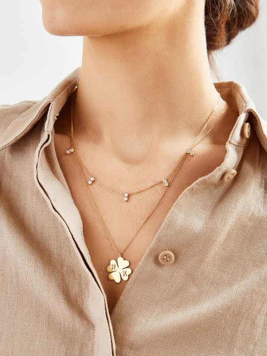 <p><a href="https://go.redirectingat.com?id=74968X1596630&url=https%3A%2F%2Fwww.baublebar.com%2Fproducts%2Fcustom-4-leaf-clover-necklace-gold&sref=https%3A%2F%2Fwww.housebeautiful.com%2Fshopping%2Fhome-accessories%2Fg46508572%2Fbest-st-patricks-day-gifts%2F" rel="nofollow noopener" target="_blank" data-ylk="slk:Shop Now;elm:context_link;itc:0;sec:content-canvas" class="link ">Shop Now</a></p><p>18K Gold Custom Clover Necklace</p><p>baublebar.com</p><p>$158.00</p>