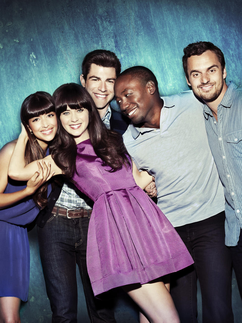 The cast of "New Girl"