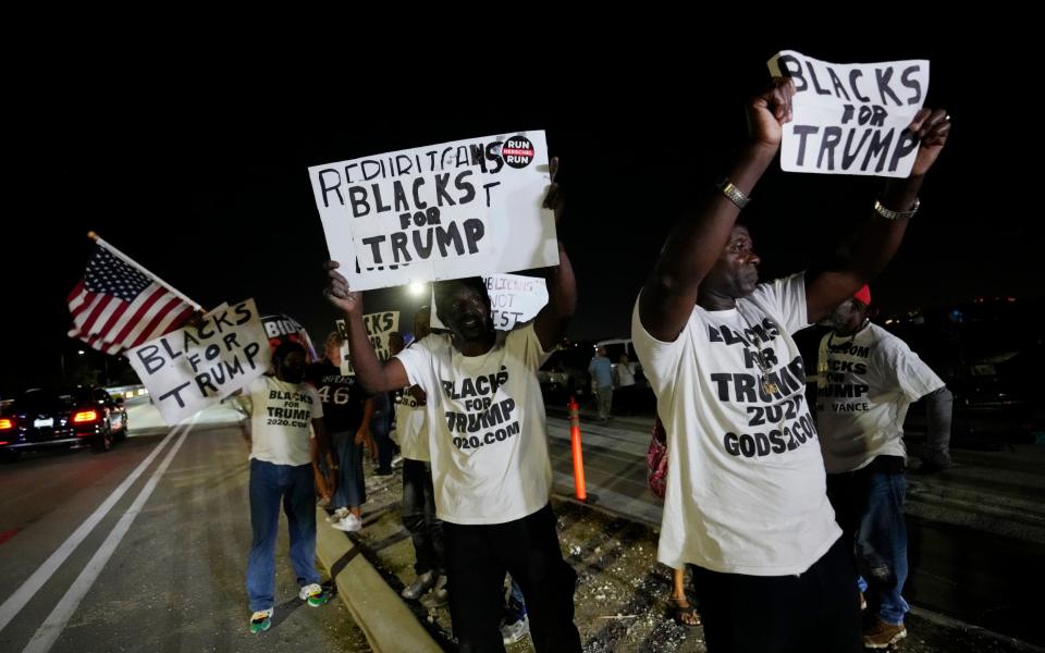 Trump supporters - AP