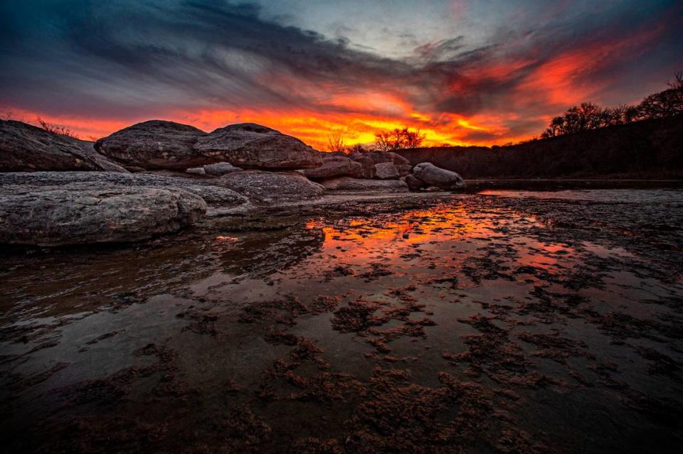 Big Rocks State Park in Glen Rose offers a swimming hole to chill out and plenty of boulders to climb and explore.