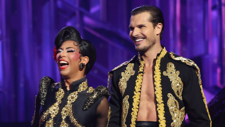 Shangela and Gleb Savchenko