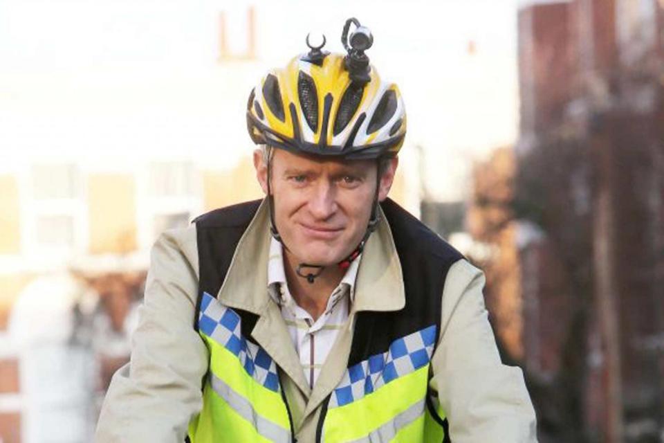 Cyclist: the BBC’s Jeremy Vine posted a video online of a woman ranting at him (Rexmail)