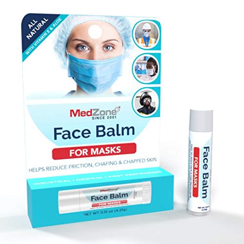 MedZone Face Balm | For Masks (3 Pack) | Wear with face masks to prevent chafing and chapped skin (Amazon / Amazon)