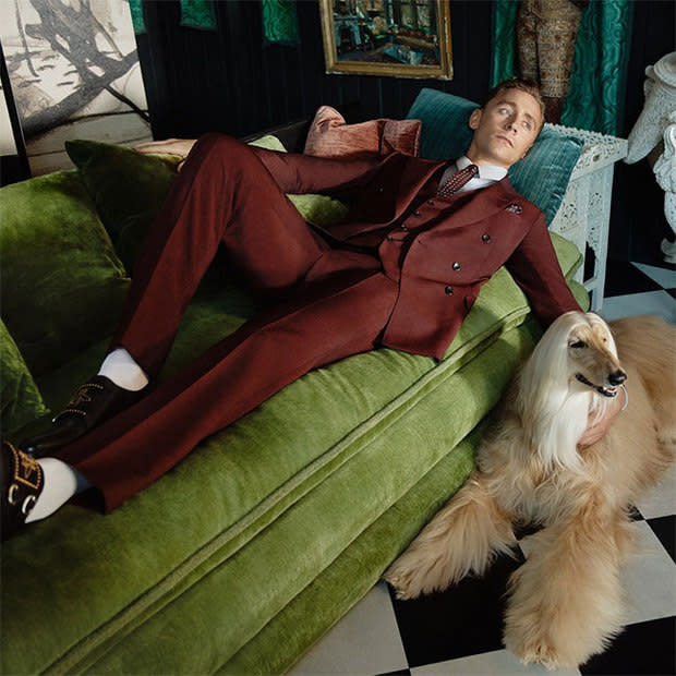 Tom Hiddleston Gucci Campaign