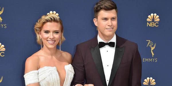 Scarlett Johansson y Colin Jost están oficialmente casados