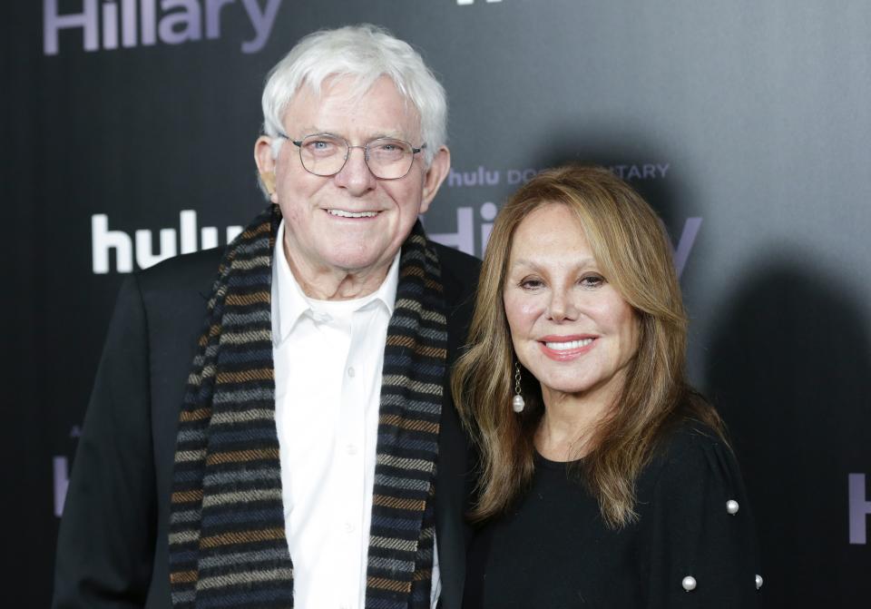 <span><span>Phil Donahue and Marlo Thomas, 2020 </span><span>John Angelillo/UPI/Shutterstock</span></span>