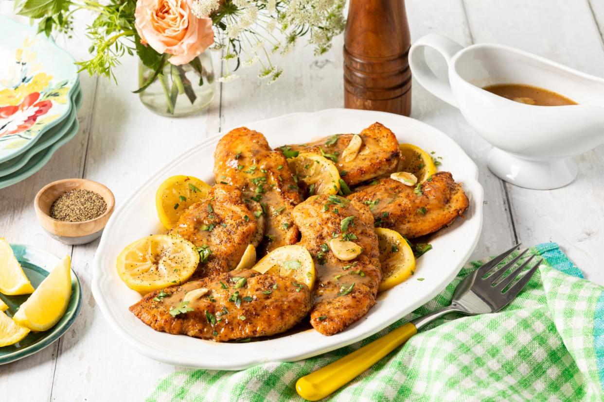 mothers day dinner ideas lemon pepper chicken