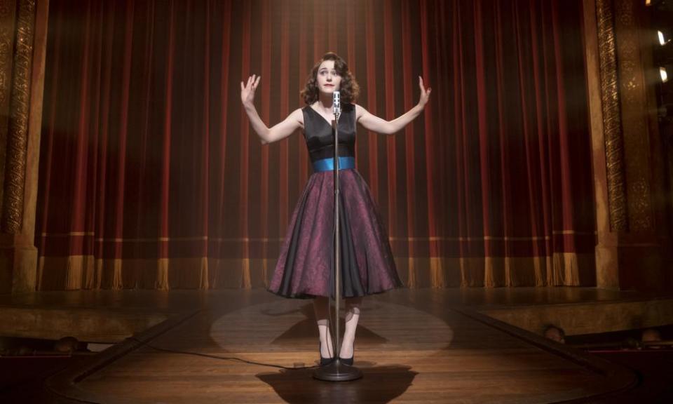 Rachel Brosnahan in The Marvelous Mrs Maisel