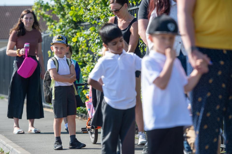 Children going back to school (PA)