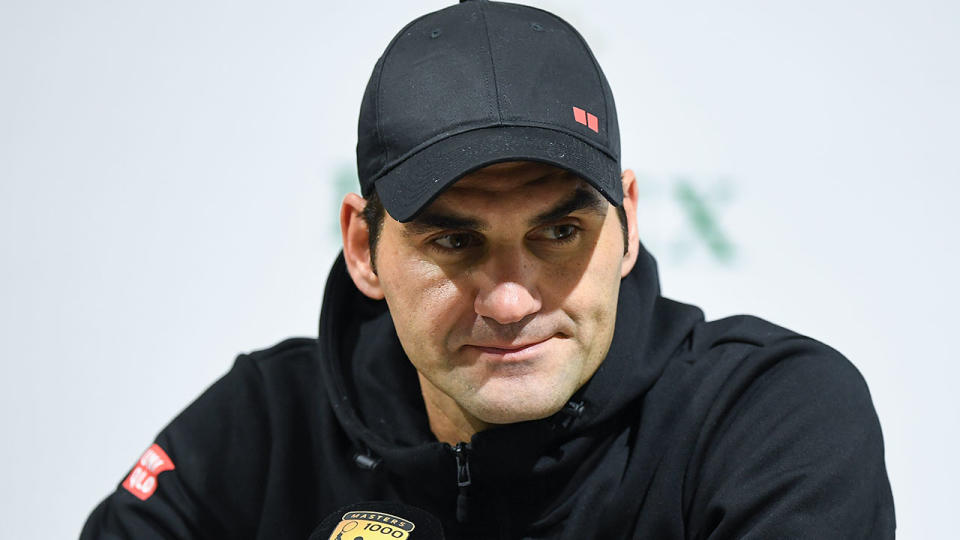 French fans would love to see Federer at the Paris Masters. Pic: Getty