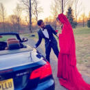 Doctors Kashif Chaudhry and Naila Shereen after their wedding in New Windsor