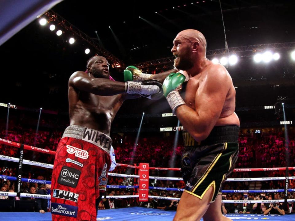 Fury and Wilder produced an all-time great fight at the weekend (Getty Images)