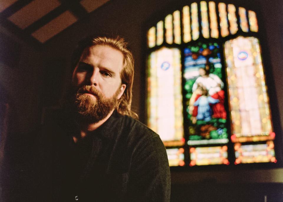 Charles Wesley Godwin at Echo Mountain Recording Studios in Asheville, North Carolina, earlier this year.