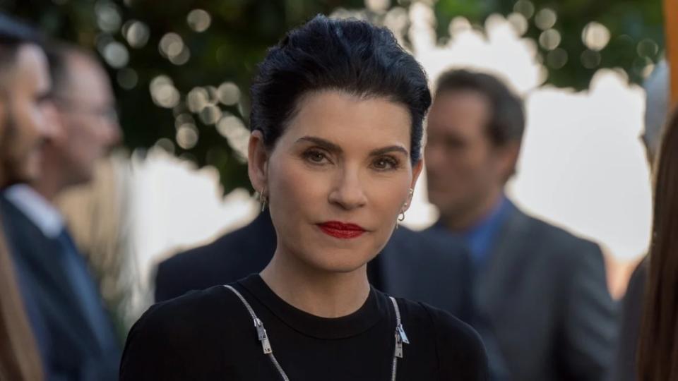 Julianna Margulies as Laura Peterson in “The Morning Show” Season 3