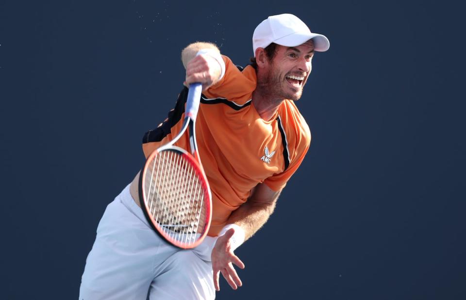 Andy Murray returned after almost two months out (Getty Images)