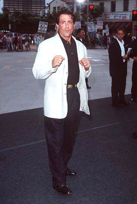 Sylvester Stallone at the Westwood premiere of Dreamworks' Saving Private Ryan