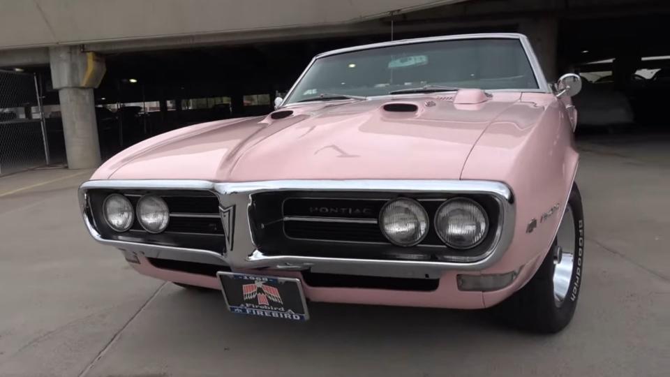 Nancy Sinatra’s Pink Pontiac Firebird Is One Unique Ride