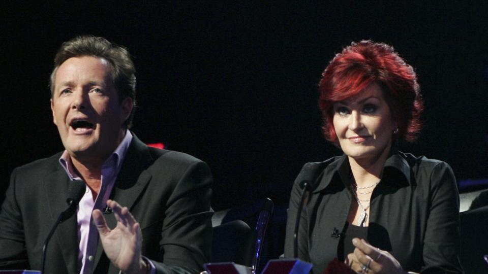 Piers Morgan and Sharon Osbourne on America's Got Talent
(Trae Patton/NBCU Photo Bank)