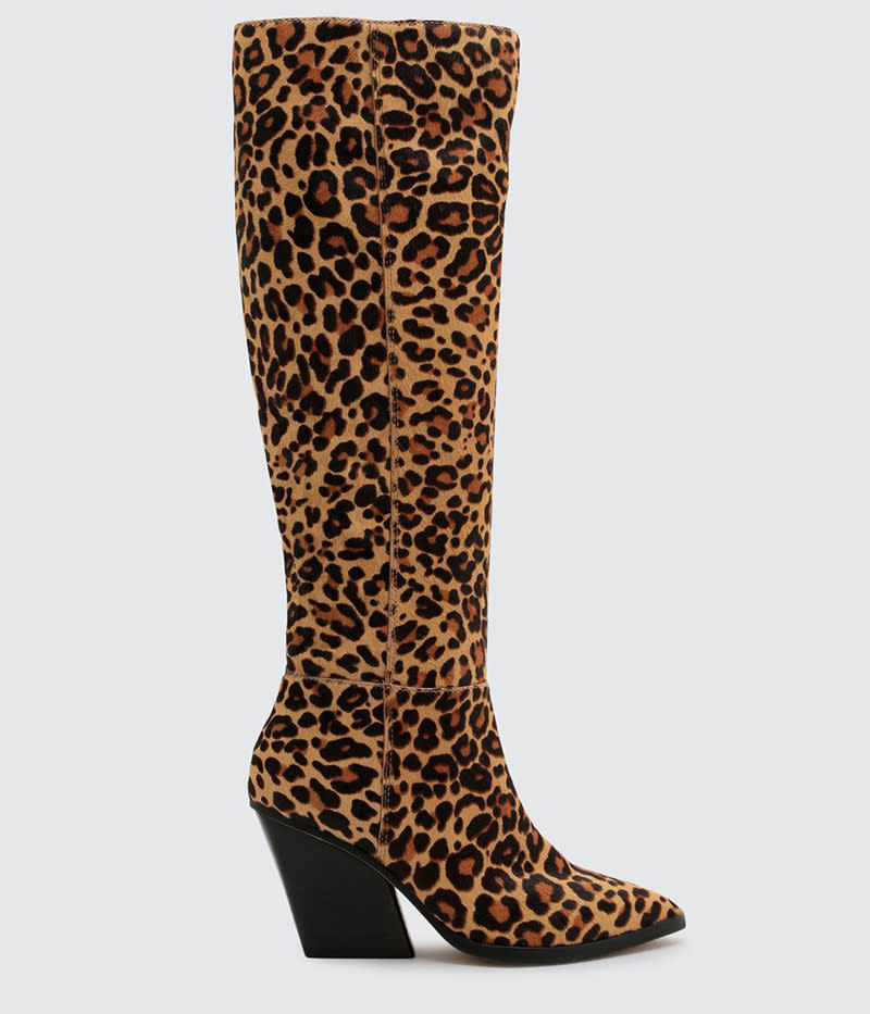dolce vita, cheetah boots