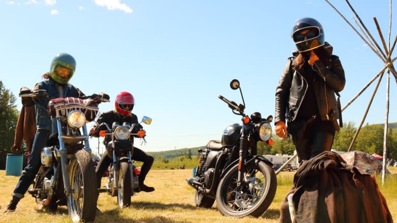 Leather. Laughs. A few broken ribs: All-women biker rally revs up in Penobsquis