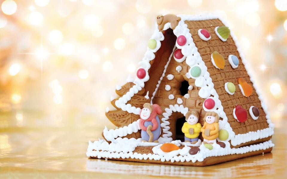 The classic gingerbread house – if you can’t face baking your own, you can buy them in kit form - Beata Becla