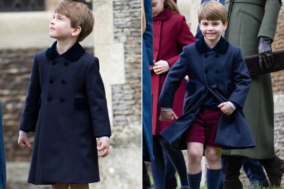 Prince Louis' Christmas outfit