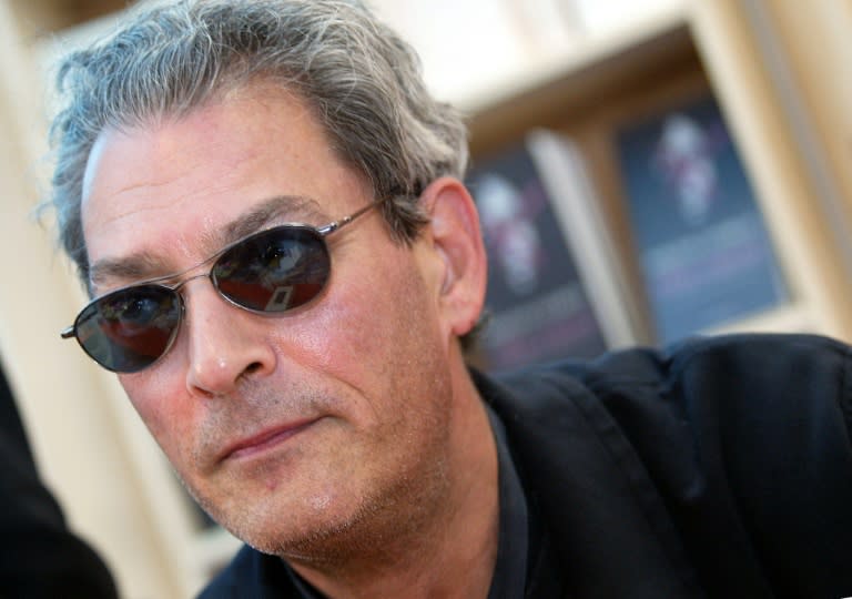 Foto del escritor estaounidense Paul Auster el 5 de mayo de 2005 en el festival internacional de literatura Étonnants Voyageurs (Viajeros sorprendentes) en Saint-Malo, Francia (Valery HACHE)