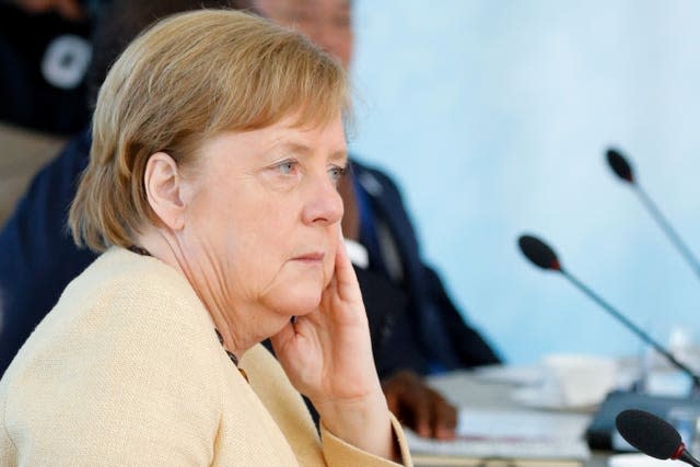 German Chancellor Angela Merkel 