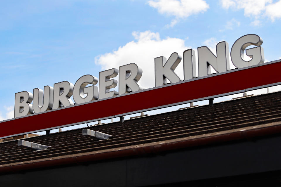 Burger King drive-thru in Hove, near Brighton, England. (Kieran Cleeves/EMPICS Entertainment)